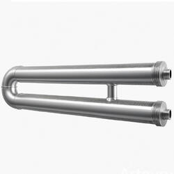 Регистры отопления двухрядные РЗЭ-2x42x2.0-5000 мм